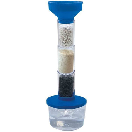 Filtro per la pulizia dell'acqua - Giocattolo educativo - SES CREATIVE - Scopri la scienza e la natura con il filtro dell'acqua.