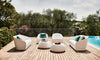 Poltrona sofa Settembre struttura in polietilene per esterno