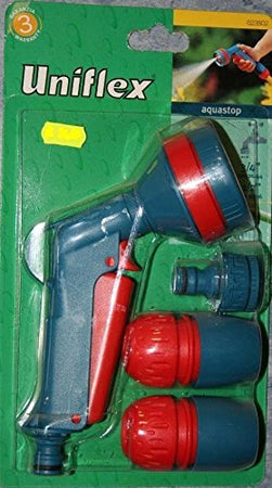 SET 4 PEZZI BASE IDROPISTOLA MULTIFUNZIONE BABY 1/2" UNIFLEX 623802