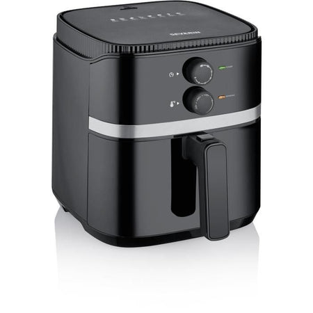 Friggitrice ad aria calda SEVERIN FR2452 - 5L - Friggitrice senza olio - Multicooker - Tempo e termostato regolabili - Nero