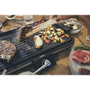 Plancha regolabile fino a 230C - SEVERIN PG8564 - Piastra antiaderente rimovibile - Grill elettrico con raccogligrasso - Nero