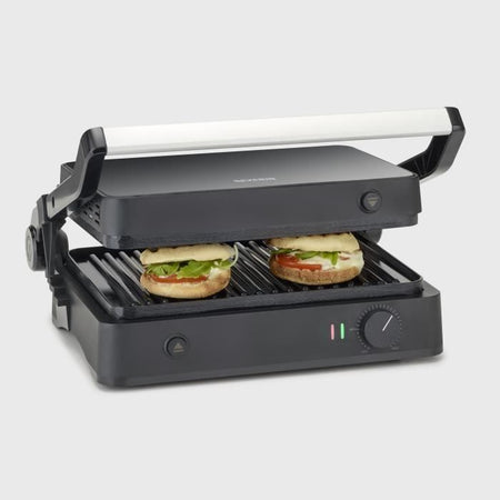 Grill elettrico multifunzione - SEVERIN - KG2398 - Multigrill compatto per carne per verdure, bistecche e panini