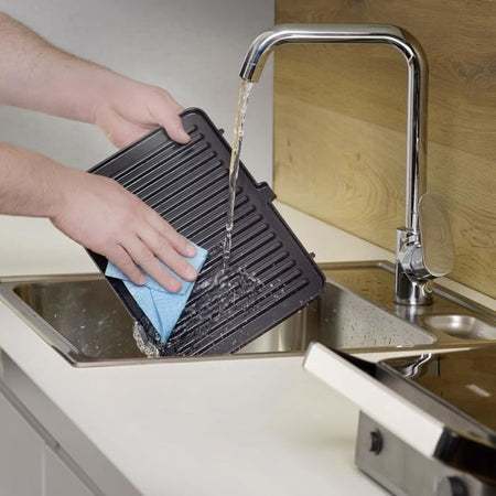 Grill elettrico multifunzione - SEVERIN - KG2398 - Multigrill compatto per carne per verdure, bistecche e panini