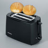Severin AT2287 Grille-Pain 700 W, fino a 2 fette, grado di doratura regolabile, supporto per pasticcini, espulsione automatica, nero