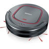 SEVERIN RB7025 Robot aspirapolvere, batteria al litio 12,8 V, 90 min. tempo di funzionamento, circa 100 m2, Silenzioso: 65 dB, Slim: 7 cm di altezza