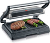 SEVERIN KG2394 Grill multifunzione compatto: carne - panini - verdure - piatti antiaderenti 23x14-5 cm - raccogli grassi