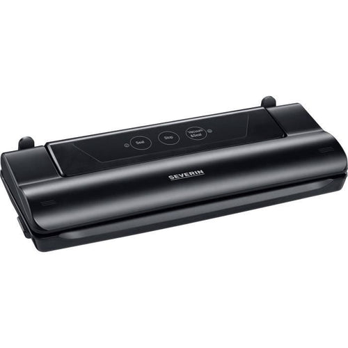 SEVERIN FS3610 Sacchetto di soda compatto - Aspirazione e chiusura automatica - Mantiene il cibo fresco 8 volte più a lungo / Nero