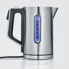 SEVERIN WK3418 Bollitore 1,7 L con temperatura regolabile fino a 100  C, incrementi di 5  C, display LCD, senza bisfenolo A, base 360 , acciaio inossidabile