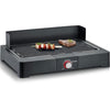 Severin - PG8567 - Barbecue da tavolo elettrico, 2.200 W, ghisa in alluminio fuso, fumio e canotta d'acqua dell'odore, noi