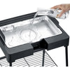 SEVERIN - PG8568 - Barbecue elettrico a libera installazione, 2200 W, griglia in alluminio pressofuso, vaschetta per l'acqua che riduce i fumi e gli odori, no