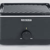 Griglia per raclette - SEVERIN - RG2360 - 4 persone. - Compatto - Piatto 24 x 24 cm - Include 4 padelle e spatole - Nero