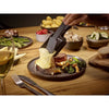 Griglia per raclette - SEVERIN - RG2360 - 4 persone. - Compatto - Piatto 24 x 24 cm - Include 4 padelle e spatole - Nero