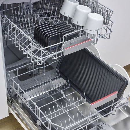 Griglia per raclette - SEVERIN - RG2365 - 8 persone - Piastra di cottura in ceramica 48 x 24 cm - Griglia per raclette 1300 W - Nero