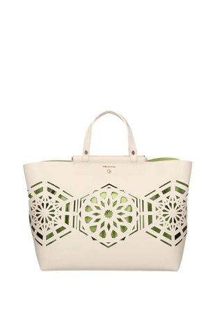 GATTINONI BORSA CRYSTAL SHOPPING PU OFF da donna