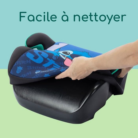 Seggiolino auto SAFETY 1st Disney Star Plus i-Safe Stitch Booster, Gruppo 3, con cintura, da 6 a 10-12 anni (36 kg), Classic Stitch