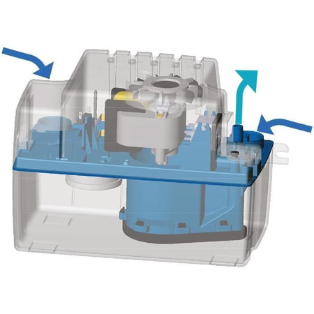 Pompa di sollevamento condensa - SFA - Sanicondens Eco V02 - Caldaia / Climatizzazione - 45 dBA - 2 ingressi