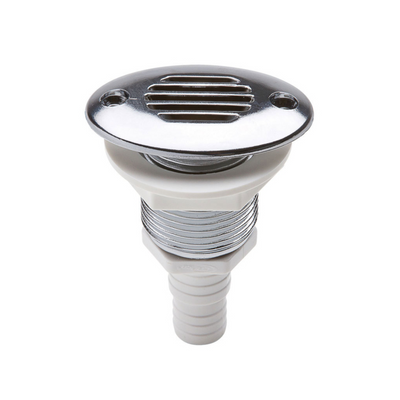 Sfiato Cromato Ovale Ø Mm.17/19