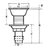Sfiato Inox 316 Incasso Ø Mm.16