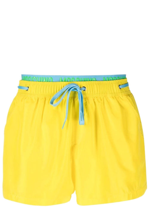 moschino Costumi da bagno LOGATO GROFFATO da uomo