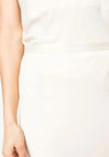 calvin klein Gonne RECYCLED CDC BIAS CUT MIDI SKIRT da donna