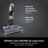 NEW SHARK HydroVac WD210EU - Pulitore per pavimenti duri senza fili - Spazzola rotante antimicrobica - Aspira e pulisce
