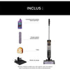 NEW SHARK HydroVac WD210EU - Pulitore per pavimenti duri senza fili - Spazzola rotante antimicrobica - Aspira e pulisce