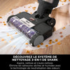 NEW SHARK HydroVac WD210EU - Pulitore per pavimenti duri senza fili - Spazzola rotante antimicrobica - Aspira e pulisce