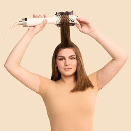 Spazzola e pettine riscaldati - SHARK - SmoothStyle HD212EU - 3 temperature con custodia - Modalità Wet e Dry