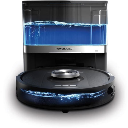 SHARK PowerDetect NeverTouch Robot Aspirapolvere e Lavapavimenti Auto-Svuotante - 650 Watt - 2 Spazzole Laterali