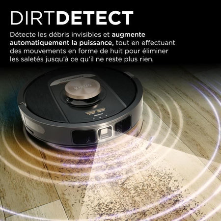 Shark PowerDetect RV2820VEEU - Robot aspirapolvere autosvuotante con navigazione 3D e LiDAR