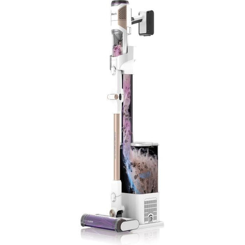 SHARK IW3612EU - Aspirapolvere senza fili - 240 W - Svuotamento automatico 2 L - 4 sensori - 3 modalità di aspirazione - Nero/Argento