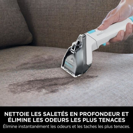 SHARK StainStriker PX200EUT Smacchiatore - Rimuove, Pulisce e Aspira - Raggio d'azione 5,7 metri - Compatto e Portatile