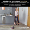 SHARK Stratos IZ400EU - Aspirapolvere a batteria - Tecnologia DuoClean + PowerFins Plus - Illuminazione a LED