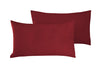 Set Letto federe parure Letto flanella caldo cotone 100% cotone Made in Italy BORDEAUX