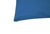 Coppia di federe Set di 2 federe copricuscino guanciale Letto in flanella caldo cotone 100% cotone Made in Italy BLU