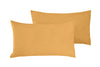 Coppia di federe Set di 2 federe copricuscino guanciale Letto 50x80 cm in flanella caldo cotone 100% cotone Made in Italy OCRA