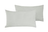 Completo letto lenzuola flanella caldo cotone 100% cotone Made in Italy  GRIGIO PERLA