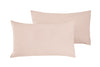 Completo letto lenzuola flanella caldo cotone 100% cotone Made in Italy ROSA
