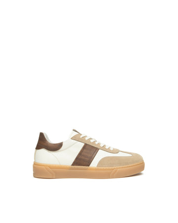 NeroGiardini Uomo Sneakers in pelle e camoscio