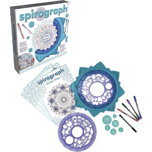 Disegni e stencil - SILVERLIT - SPIROGRAPH Mandala - Dagli 8 anni