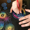 Multicolore e scintillante - SPIROGRAFO