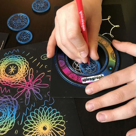Multicolore e scintillante - SPIROGRAFO