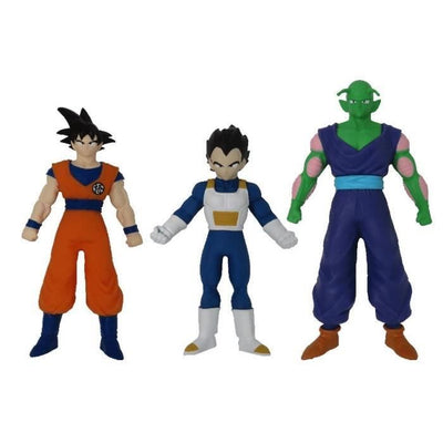 Figura elastica DRAGON BALL - Confezione da 3 - MONSTER FLEX