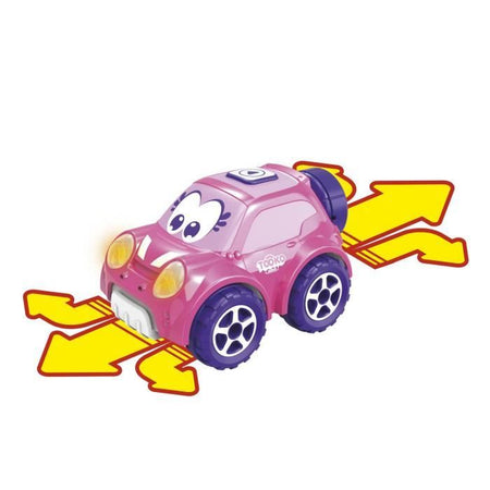 Coche teledirigido - TOOKO - FOLLOW ME - Rosa - A partir de 2 aos - Efectos de luz y sonido