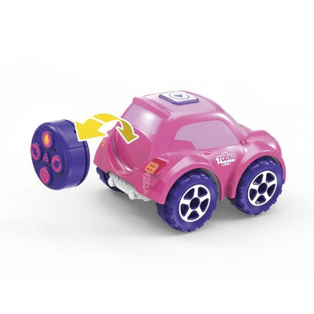 Coche teledirigido - TOOKO - FOLLOW ME - Rosa - A partir de 2 aos - Efectos de luz y sonido