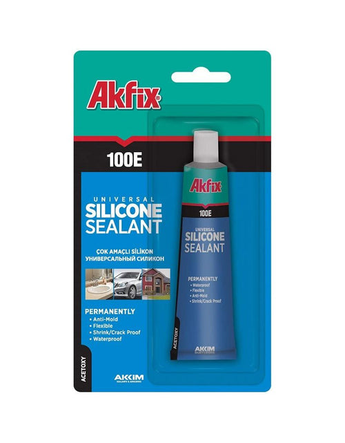 Silicone Manual Acetico Bianco 50Ml Akfix