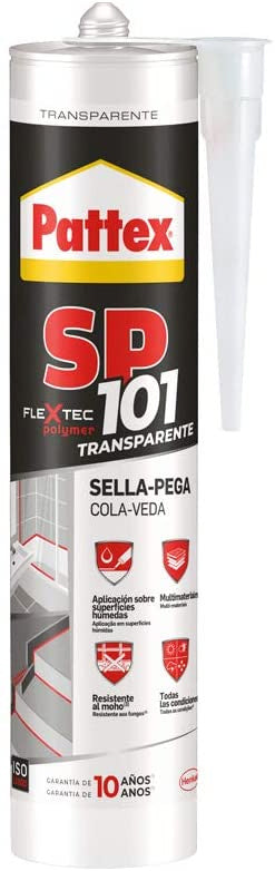 Silicone Pattex Cartuccia Sp101 Trasparente Ml 280