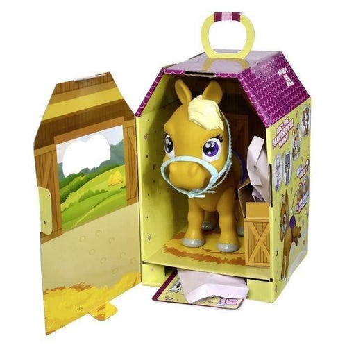 Pamper Petz Pony - Personaggio interattivo con pony + accessori Diaper Gang