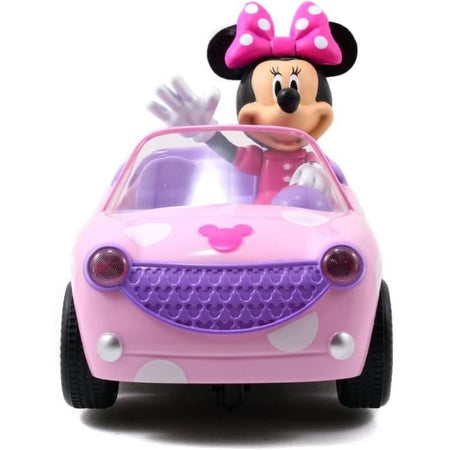 Coches - Coche radiocontrol Majorette - Minnie - 1 figura de Minnie incluida - Pilas no incluidas