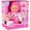 Simba - Laura bambola parlante - 38 cm - Corpo morbido - 24 suoni - Batterie incluse